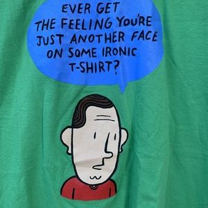 Shirt Woot Mens T-Shirt Just another face
